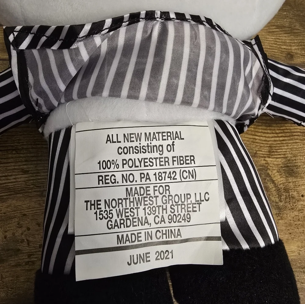 Disney the nightmare before Christmas jack skeleton plush stuffed animal